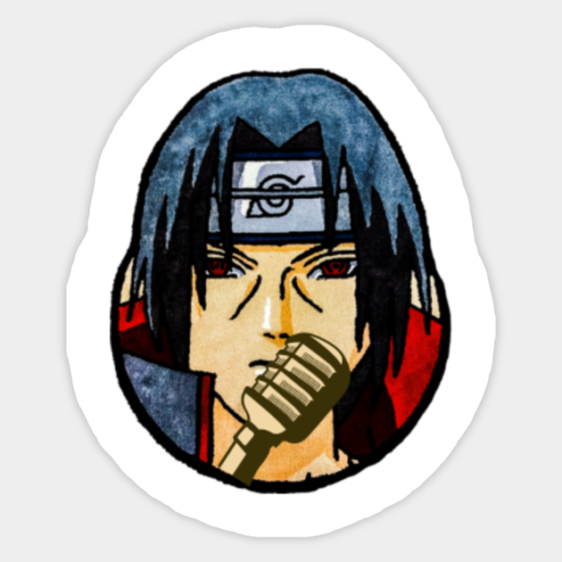 Itachi Naruto Sticker TeePublic